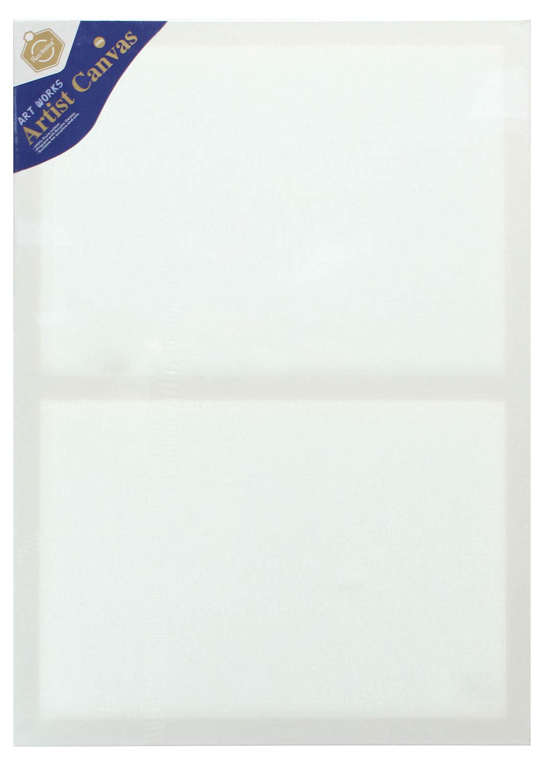 Keep Smiling Art Canvas, 50 x 70 cm, White, Acrylic Paint, 1 Piece