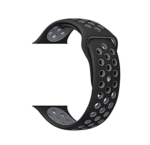 Rubber Strap Watchband For Apple Watch Iwatch band 42mm Silicone Wristband for Apple Watch Sport Edition nike holes-S
