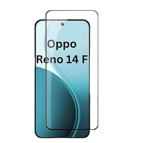 BESHYAKA Tempered Glass Screen Protector Compatible with OPPO Reno 14F – HD Clear, 9H Hardness, Bubble-Free, Full Coverage, Anti-Scratch, Easy Installation
