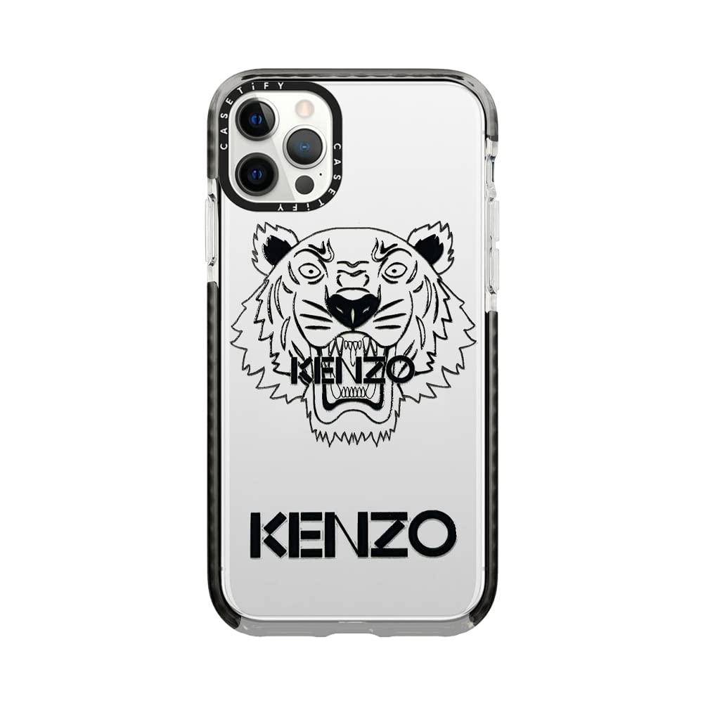 Printed Case Transperent TPU Kenzo For iPhone 12 Pro Max 6.7