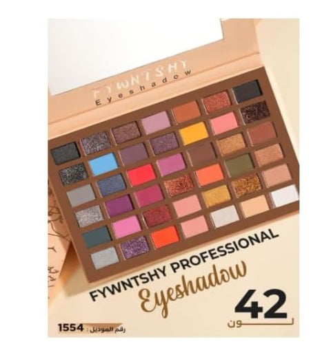 Might Cinema - Eyeshadow, Professional Eyeshadow Palette 42 Color Model - 1554