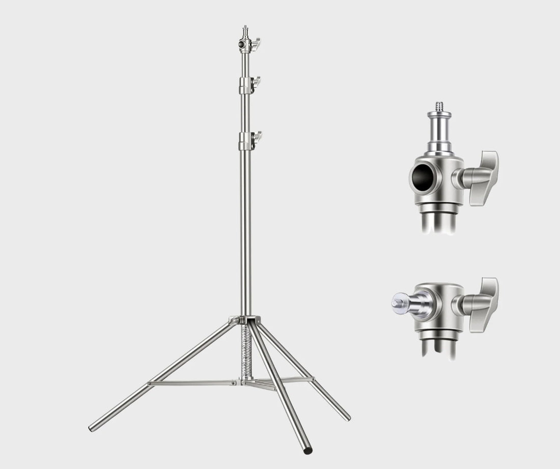 FX Studio Heavy Duty Stainless Steel Light Stand 2.1m (7kg Load Capacity) - GS200