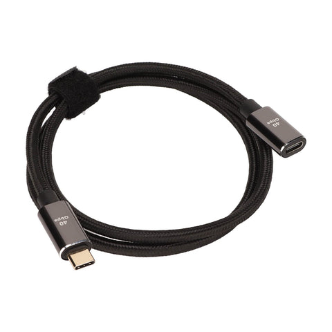 Elprico For 4 Cable, 8K 60Hz USB C to USB C Cable Type C USB4.0 Data Cable for 4 PD100W 40Gbps Fast Charging Cable Type C Extension Cable 80cm