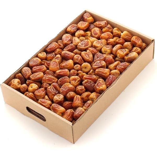 Premium Dried Dates, 5 kg Box, Natural Sweet Fruit