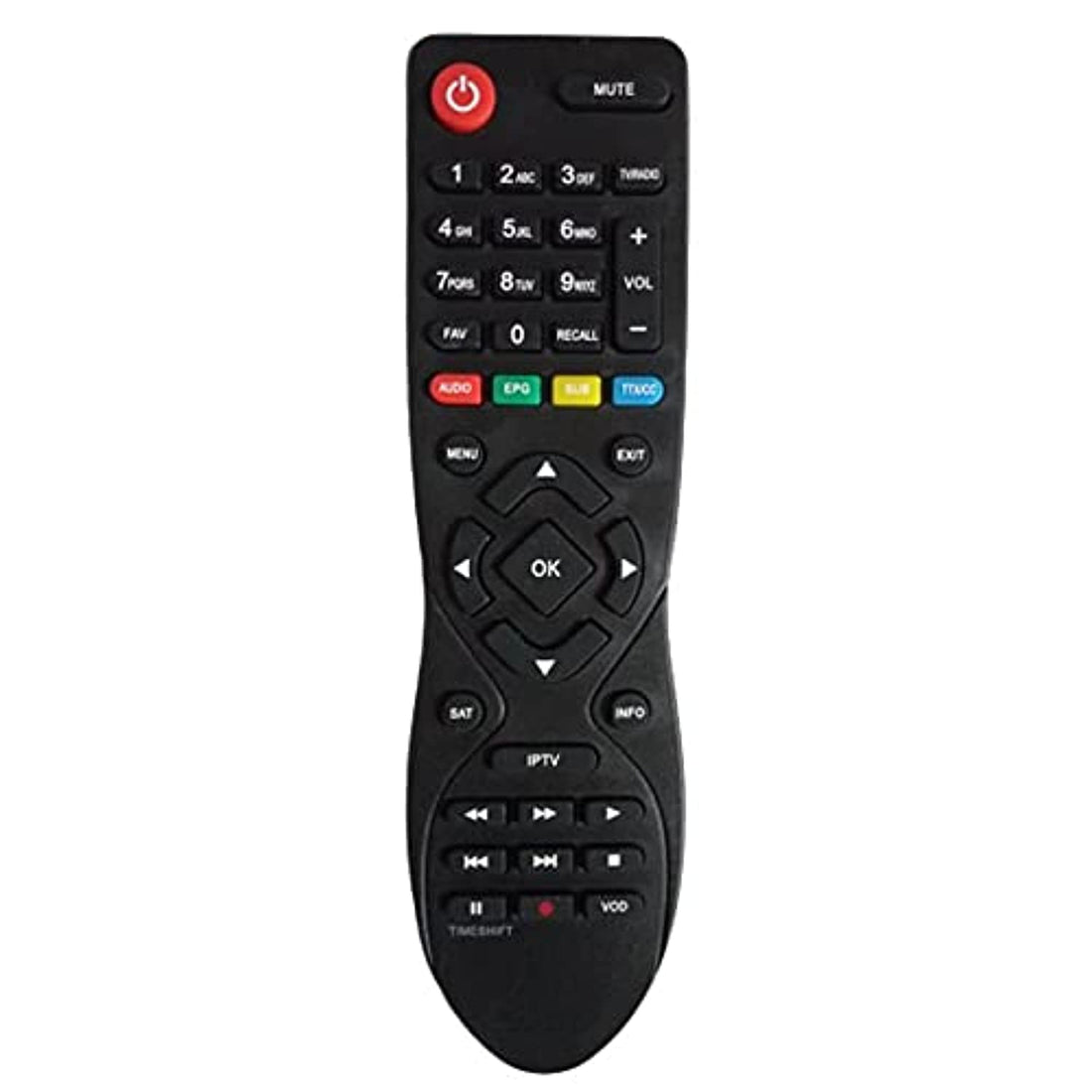 Remote control for bluetooth receiver