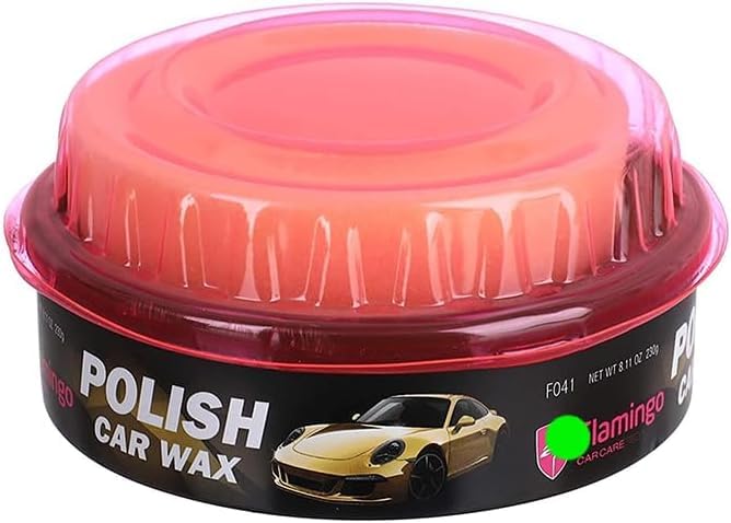 Polish Car Polish Wax, Super Shine and Permanent Protection, Removes Scratches and Restores Paint Glitter (1 Piece, 230 g, FLA F041) - By Rana Store