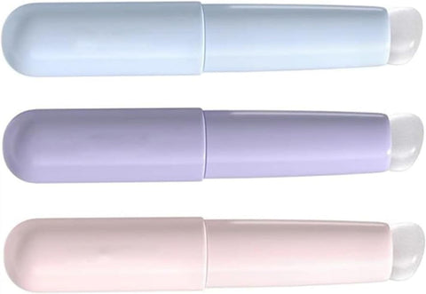 fashion mania 3 PCS Lip Brush Set,Silicone Lip Applicator Reusable Lip Mask Applicator,High Elastic Silicone Brush Set