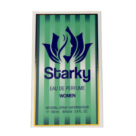 Starky Eau De Perfume Natural Spray Vaporisateur For Women-Green-100ml