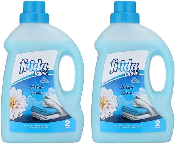 Frida fabric softener fresh - 2 liter (Pack of 2)