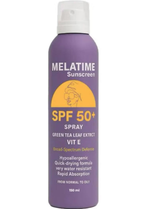 Melatime Sunscreen Spray (SPF 50+) 150 ml