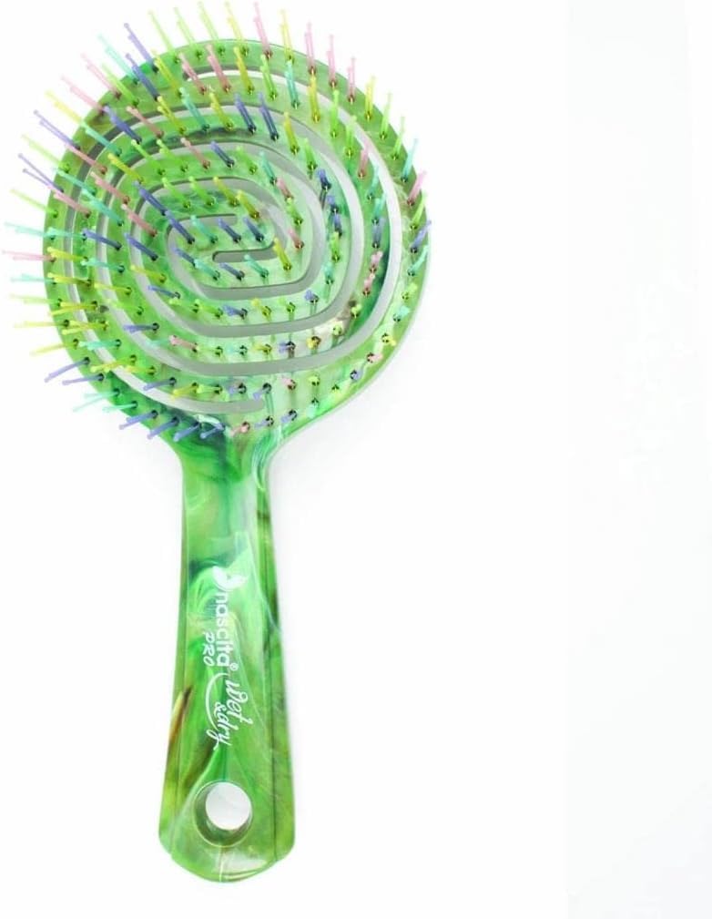 Flexible Detangling Hair Brush – Gentle Knot Remover for Wet & Dry Hair, Pain-Free Hair Care, 1 Piece, All Hair Types, Easy Styling & Smooth Finish