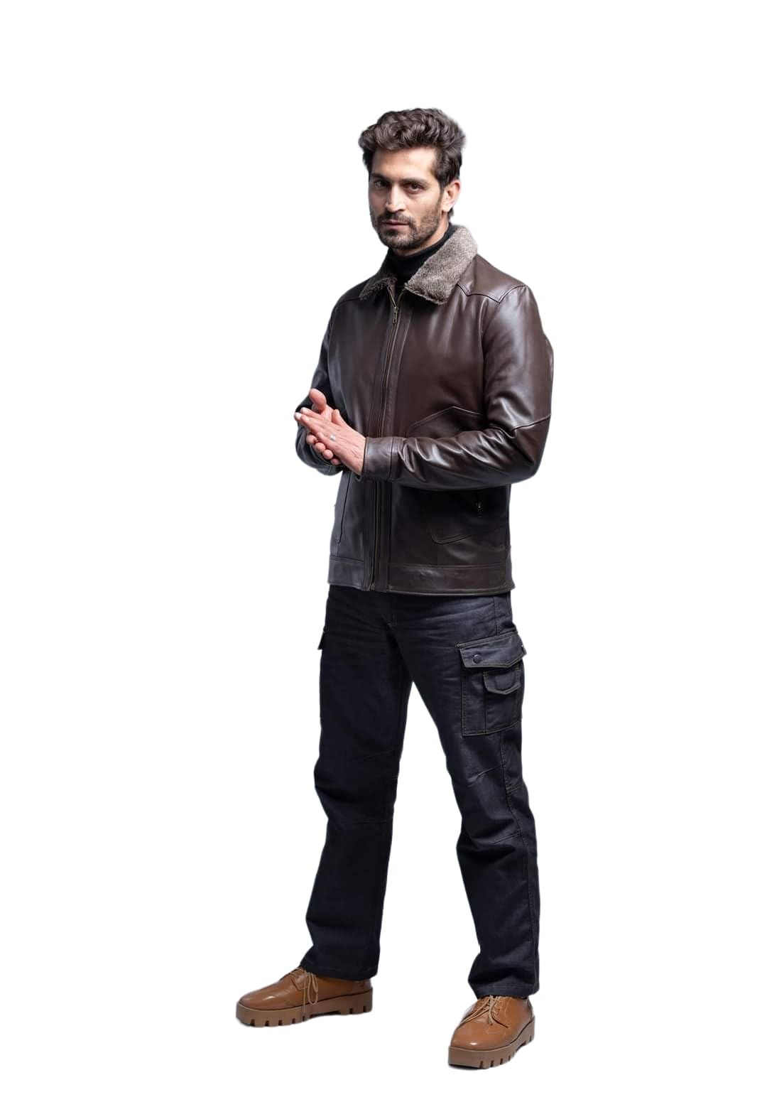 Top leather (v1) Men's Genuine lambskin Leather Jacket Premium Quality
