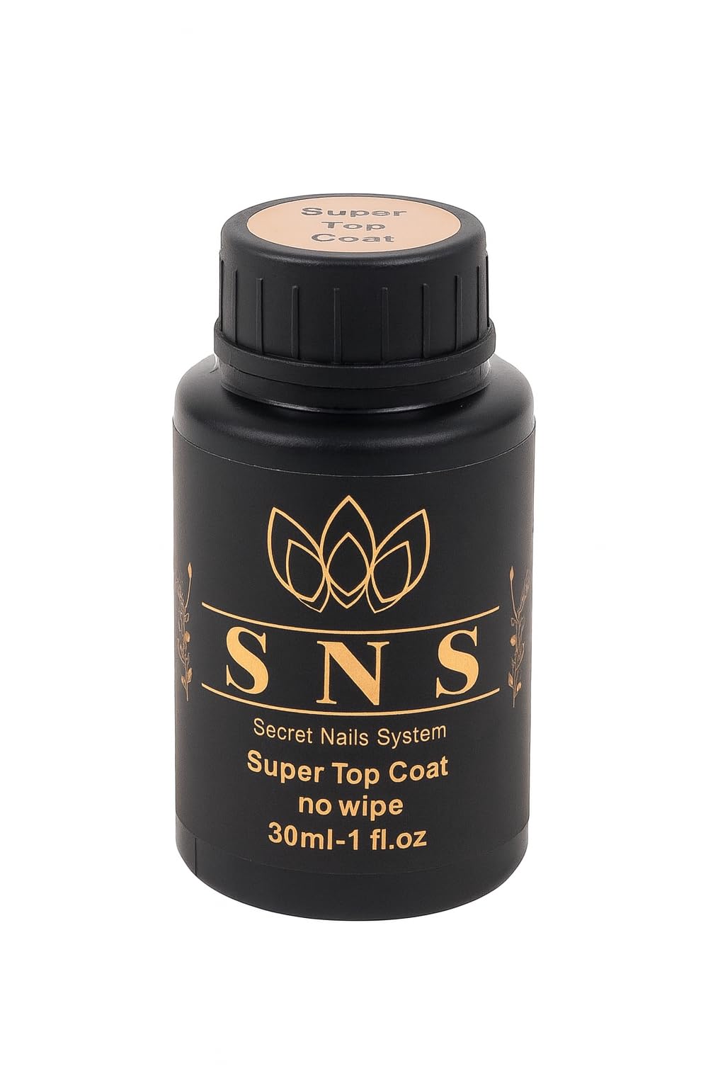 Super Top Coat Gel No Wipe 30ml – Long Lasting Shine Finish – Protective Clear Coat for Nail Art and Extensions – Easy Application, Quick Cure UV/LED, Durable & Chip Resistant