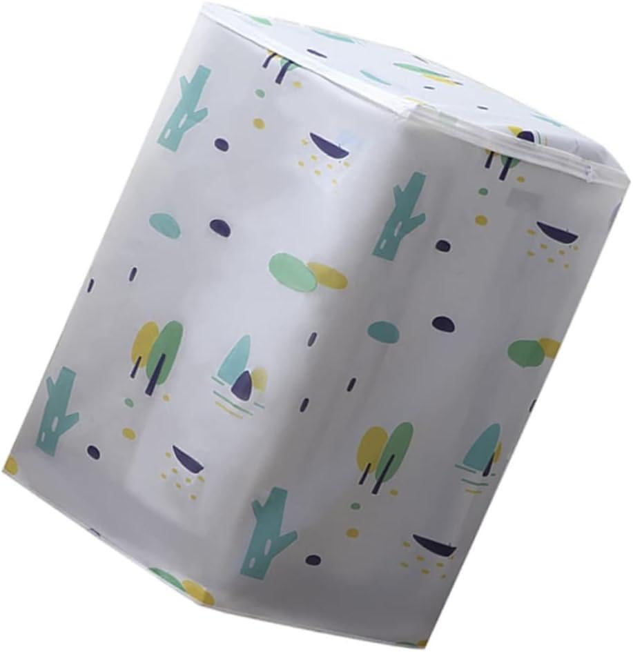 Protect Your Washing Machine With Multifunctional Foldable Cover - Get The Best Washing Machine Protection, Now Available in 床 Just.4.u.Store (Polyester, Transparent)