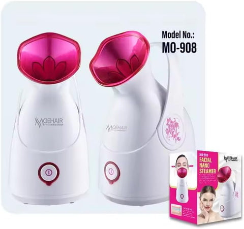 Nano Ionic Face Steamer, Professional Facial Mist Humidifier with Auto-Off, 70ml Tank, Deep Pore Cleansing and Moisturising