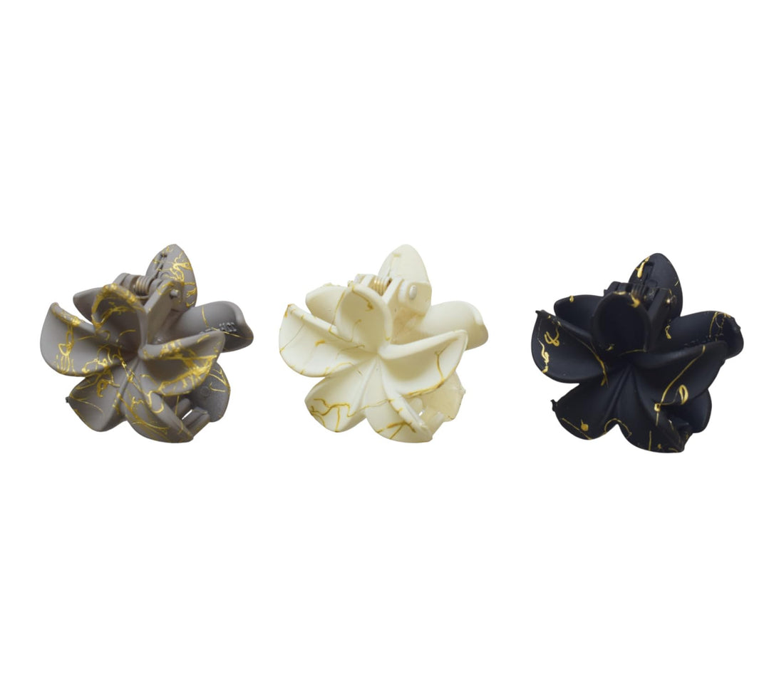 Daphne 3-Piece Rose Girls' Hair Clip - Multicolor - 1915