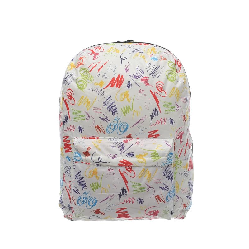 Migo School Backpack Multicolor, 16-Inch Size