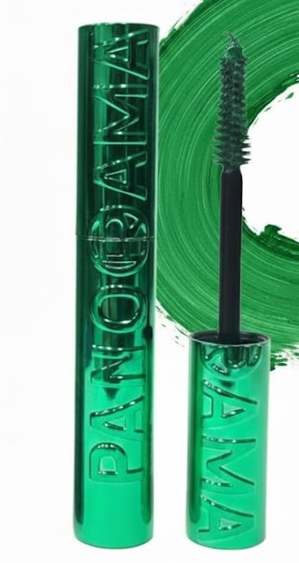 AERO VOLUME Mascara DEEP Waterproof, Volume and Length Waterproof,Extra Long Thick 5D,Lengthening,False Lash Effect-GREEN - 13ML