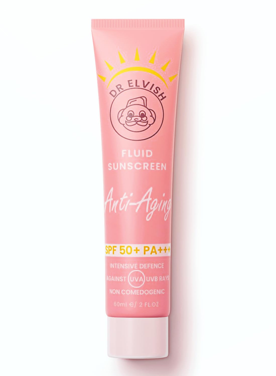 Dr. Elvish Fluid Anti-Aging Sunscreen, SPF 50/PA++++, 60 ml