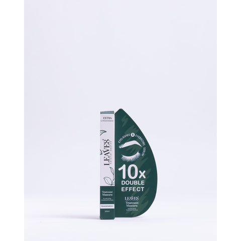 Leaves Mascara – 100% Natural Eyelash & Eyebrow Treatment to Strengthen, Lengthen & Nourish 10ml