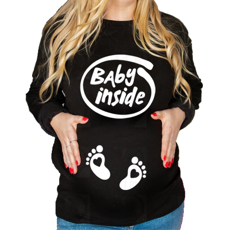 Print Online Women SWRW-1210 Maternity Sweat Shirt