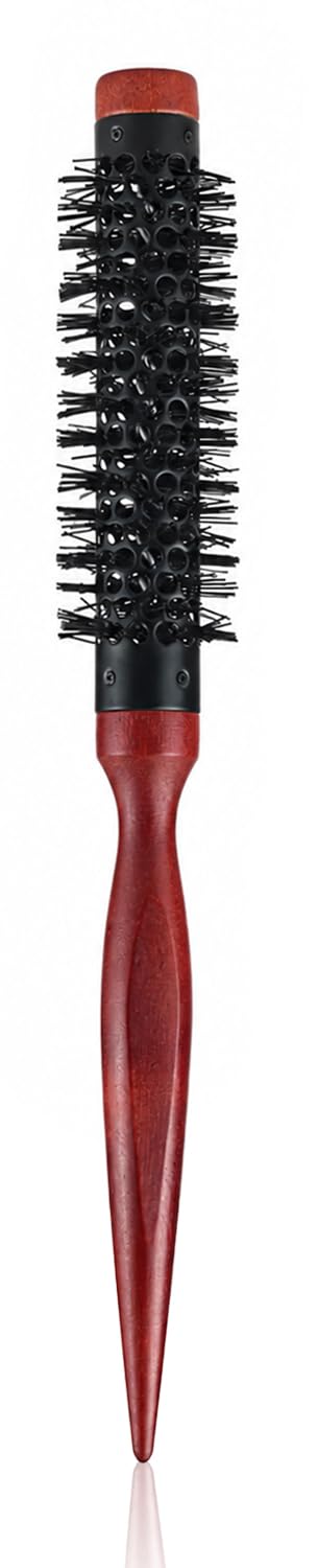 Thermal Hair Brush - Roller Brush For Men & Women, Nylon Bristles Round Salon Hair Styling Brush, For Blow, Drying & Curling, Straightening (18 MM)