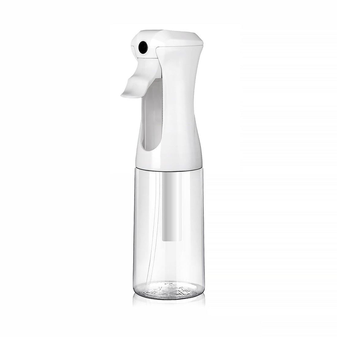 VIGOR PATH Continuous Spray Bottle with Ultra Fine Mist - Versatile Water Sprayer for Hair, Home Cleaning, Salons, Plants, Aromatherapy, and More - Empty Hair Spray Bottle (Clear - 5oz)