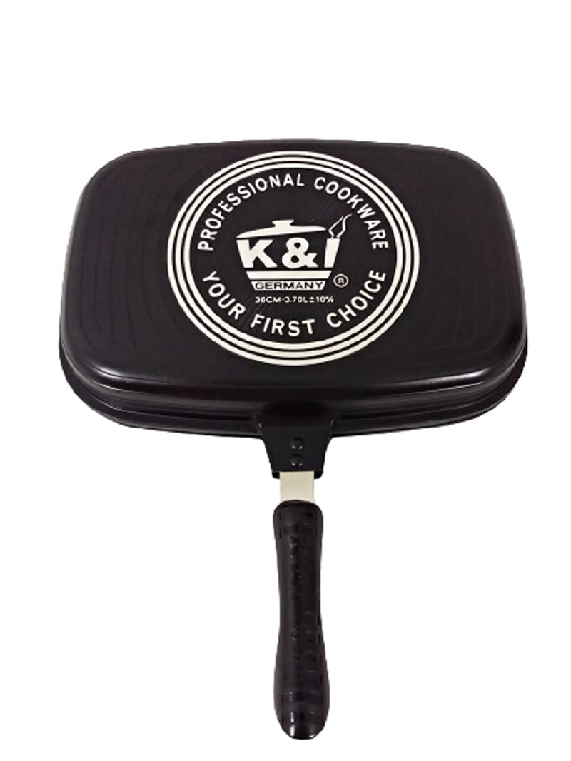 K & I Granite grill size 36 capacity 3.7 - magnetic handle - possibility of separating the two parts