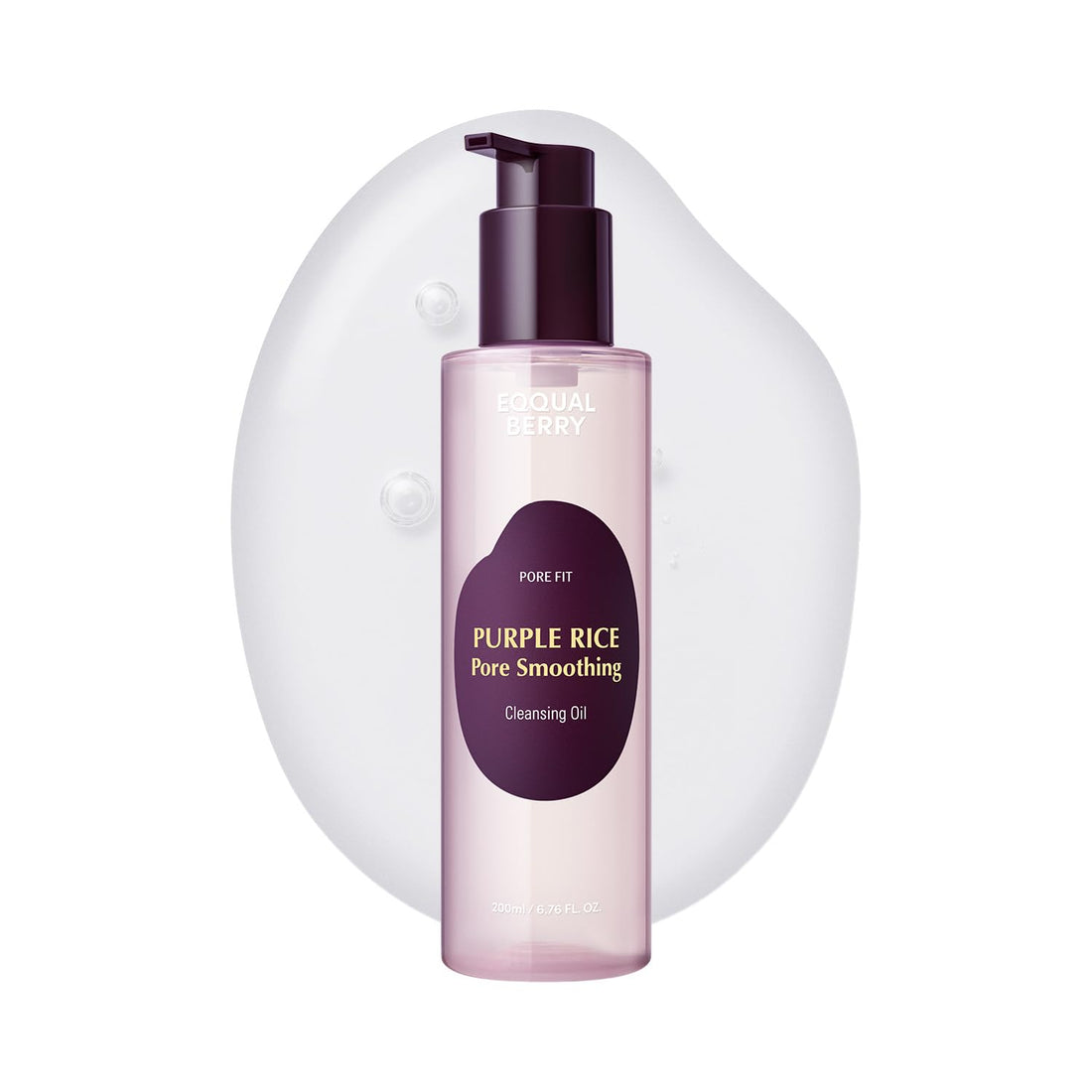 Eqqualberry Purple Rice Pore Smoothing Cleansing Oil 200m