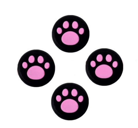 QueenDream Pink Thumb Grips for Gaming Controller Accessory, Compatible with PS5, PS4, PS3, Xbox One, 360, PS2, Material: Rubber