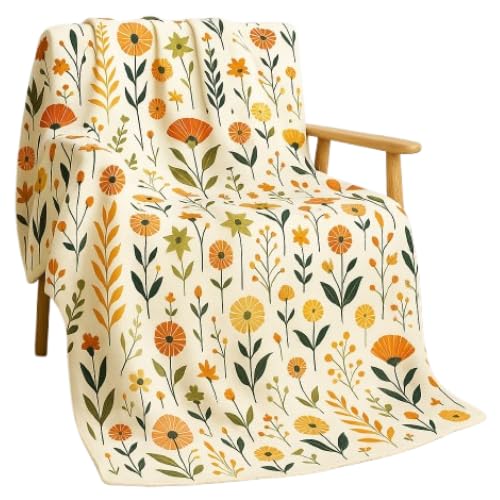 Snooze, Double face Light blanket, 180 * 220 cm, Blooming design