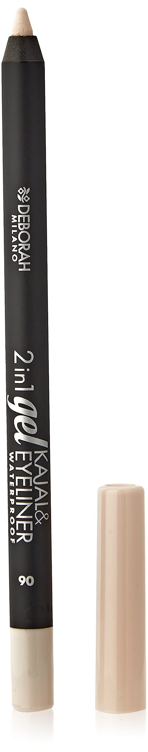 D 2 IN 1 GEL KAJAL & EYE LINER PENCIL W.P 06 - DEBORAH