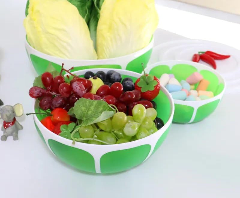 Huda - Pure P5 Plastic Refrigerator Box Set, Assorted Sizes, Airtight Lid, Stylish and Practical Design, Suitable for Refrigerator and Serving, Reliable and Practical Collection. - Generic