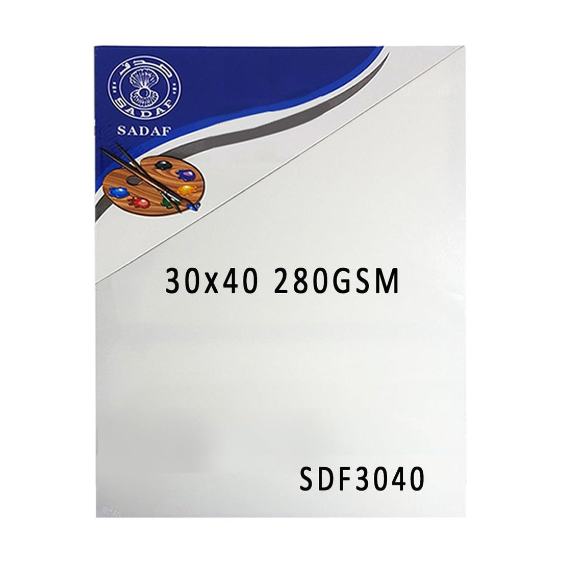 Sadaf 280gsm Canvas Board, 30 cm x 40 cm Size