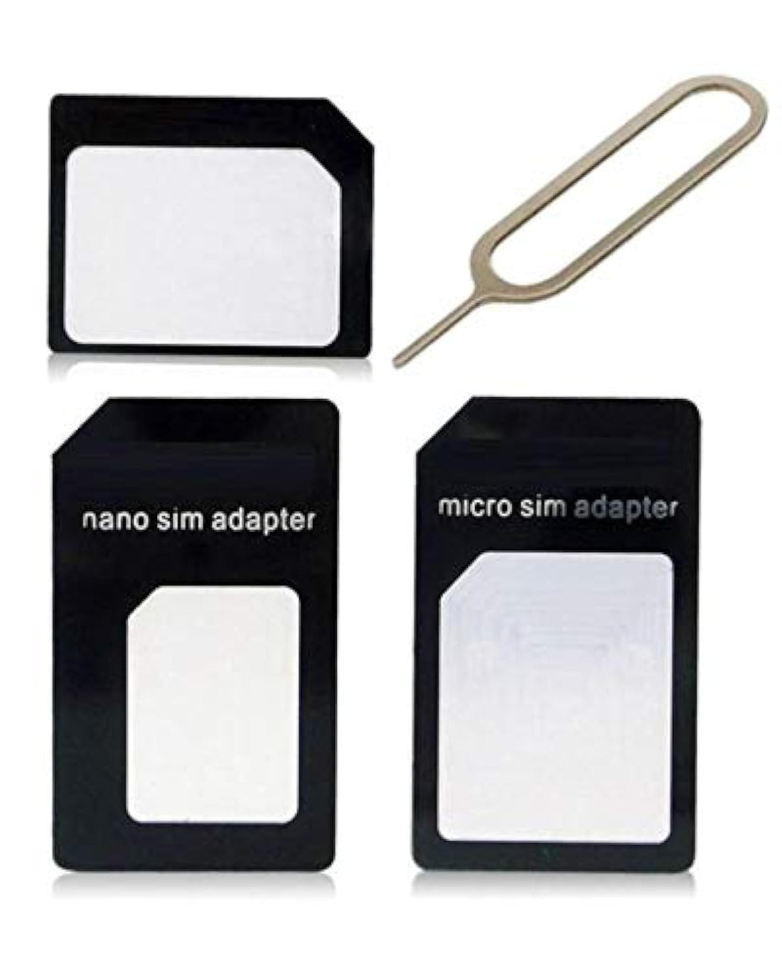 Generic Adapter for Nano SIM / Micro SIM / Standard SIM Card - Black