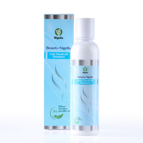 Nigella (Black Seed) Professional Anti-Dandruff Shampoo - Effective Treatment for Dandruff, Itching and Oiliness - Deeply Cleanses, Moisturizes and Strengthens Hair from Roots - 250ml