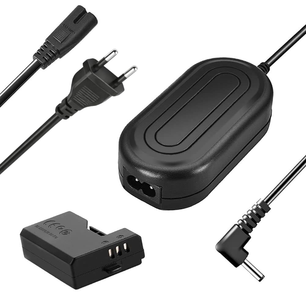 (1Pcs) DR-LP-E10 Dummy Camera Battery Replacement with Adapter | 100V | 2.0A | DR-LP-E10 Dummy Camera Battery Replacement Adapter nEliminate need | Durable construction | Easy