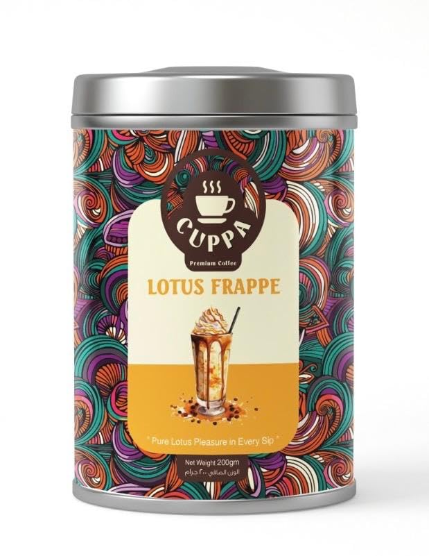 Cuppa Lotus Frappe Iced Coffee