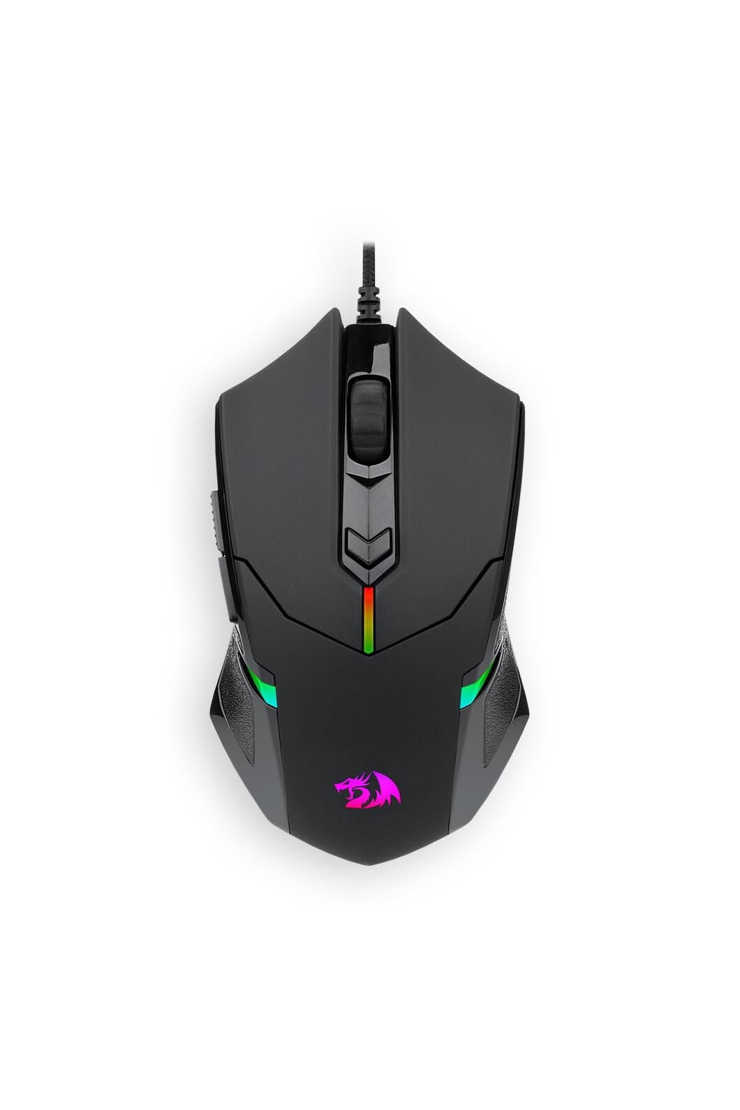 Redragon M601-3 Mouse Gamer, Red LED Backlight USB Cable, 3200 dpi, 6 Buttons, Ergonomic Centrophorus Gaming Mouse for PC.