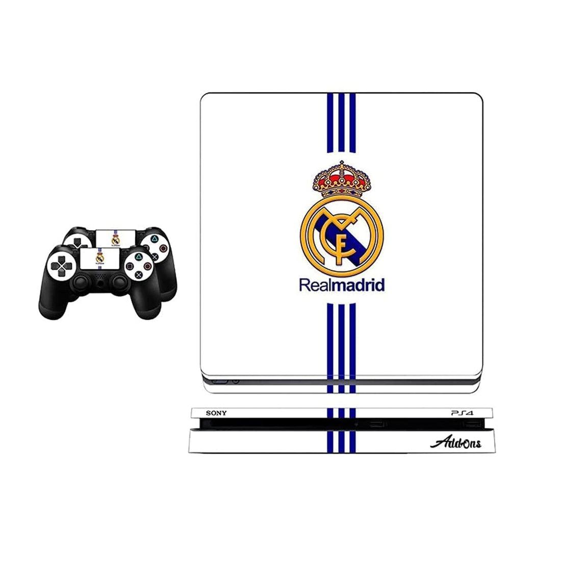 Add-Ons PS4 Slim Real Madrid CF #3 Skin For PlayStation 4
