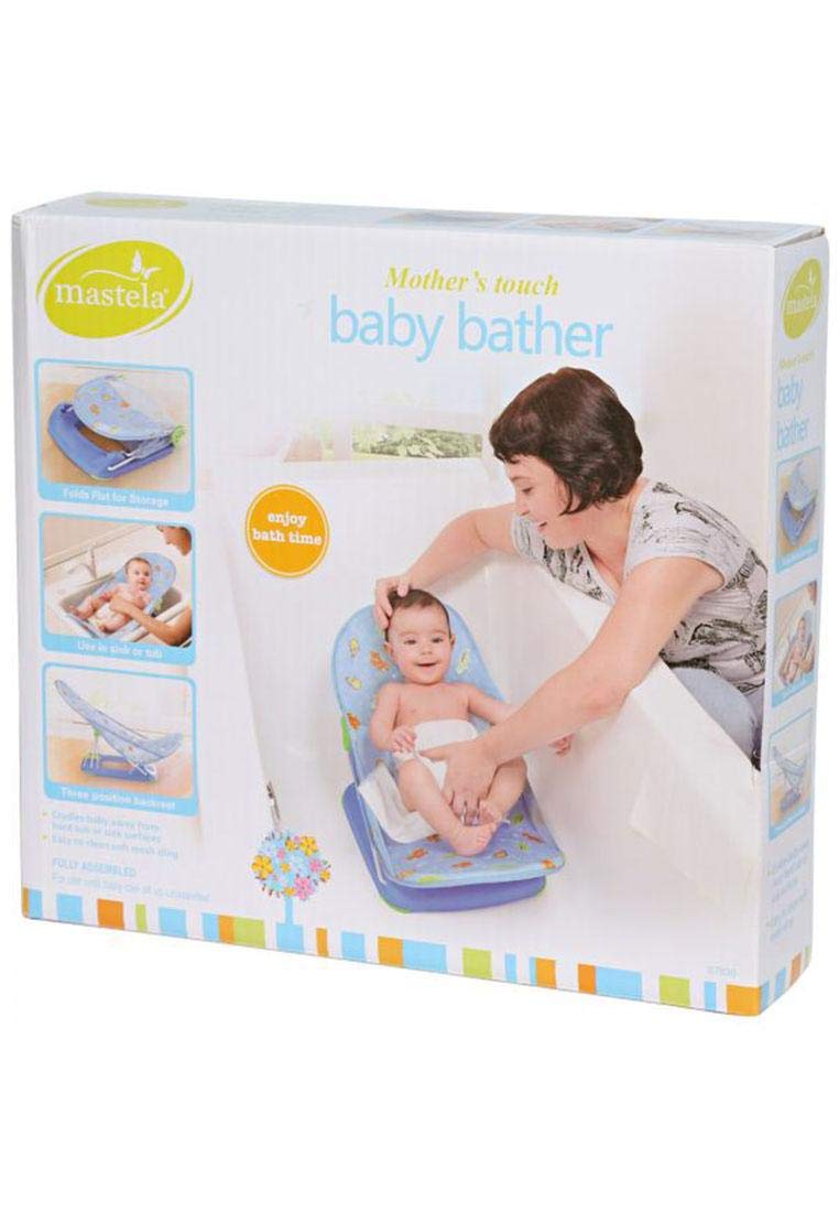 Mustela Mastela Mother's Touch Deluxe Baby Bather - Blue