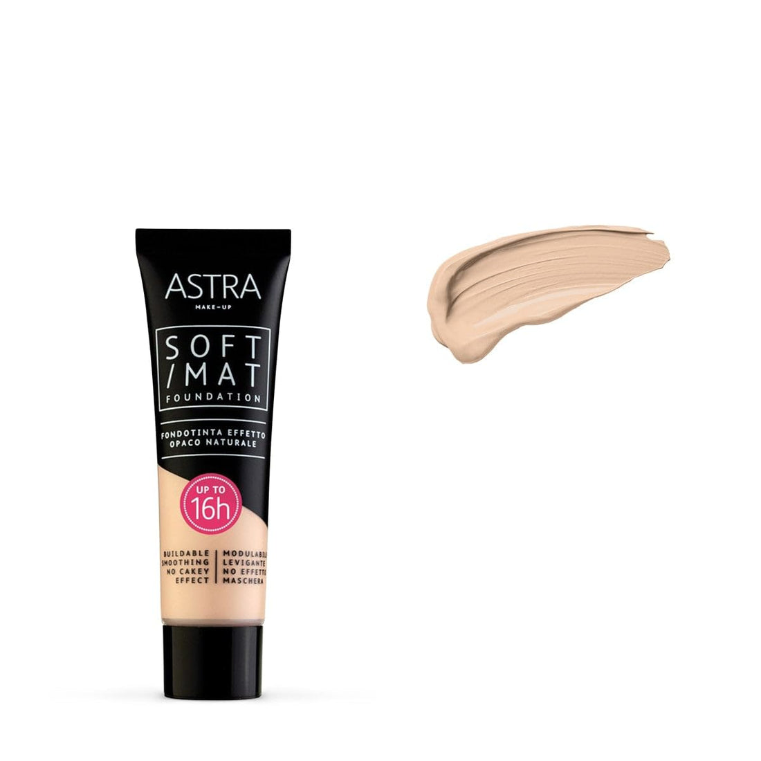 ASTRA SOFT MAT FOUNDATION VANILLA 004