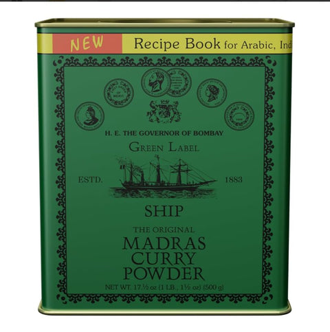 Ship Brand Original Madras Curry Powder, Green Label, 500g