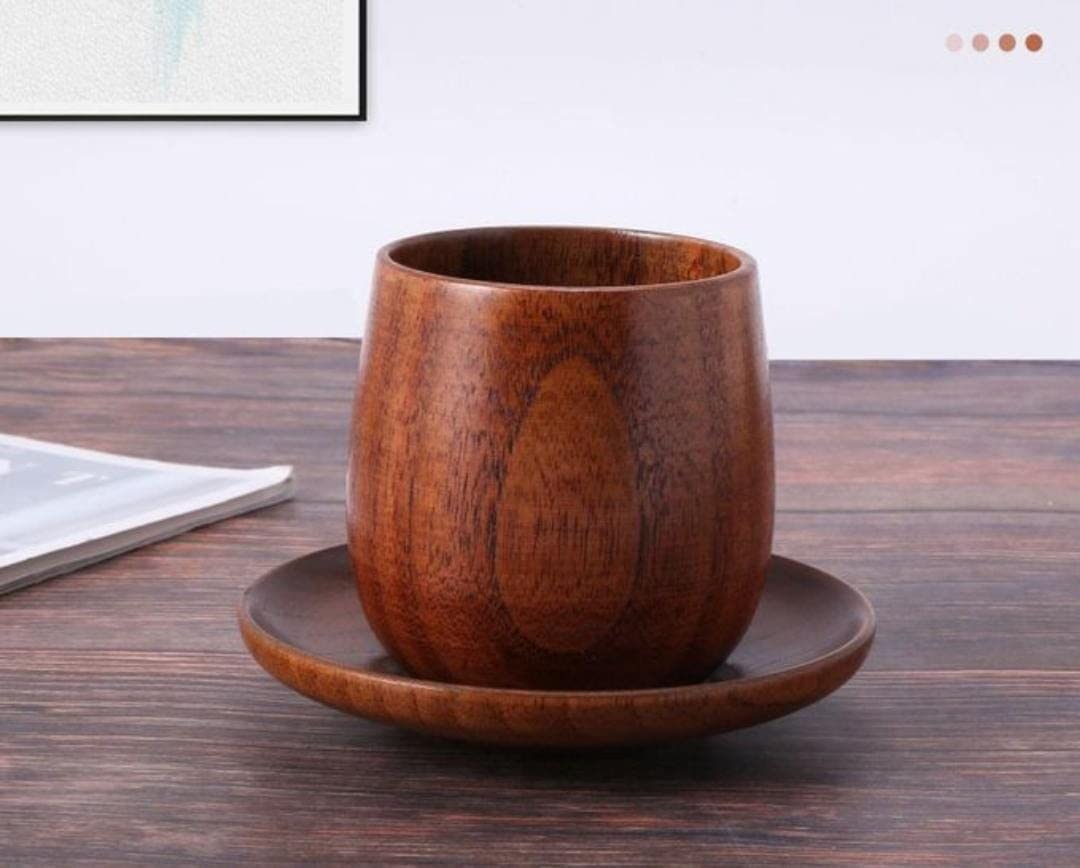 Hayah Wood - Coffee cups - فنجان قهوة