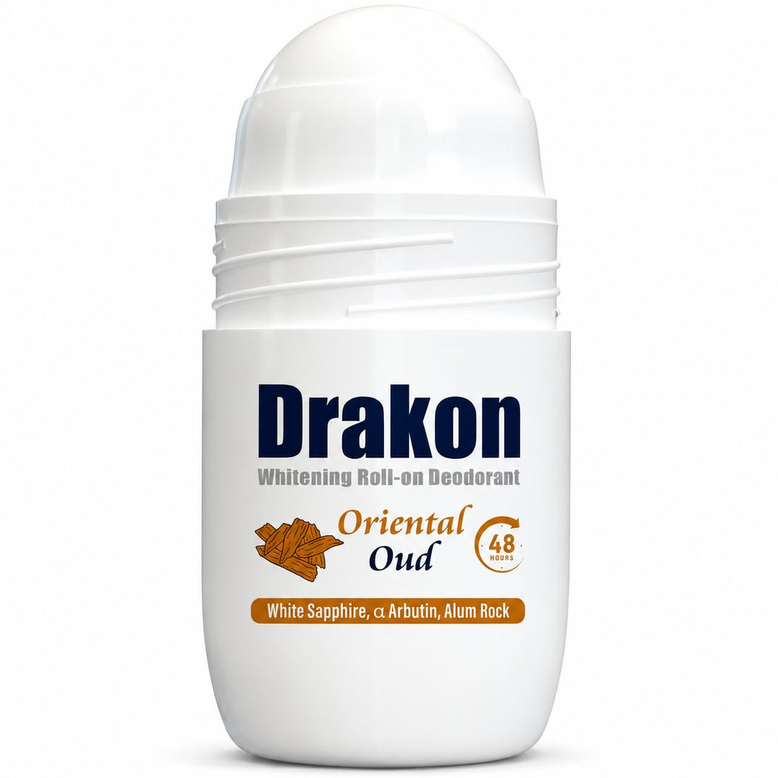 Drakon Roll-on Deodorant 5in1 50 ml | Oriental Oud Scent, 48h Protection For Sensitive Under-arm Aluminum Chloride & Alcohol