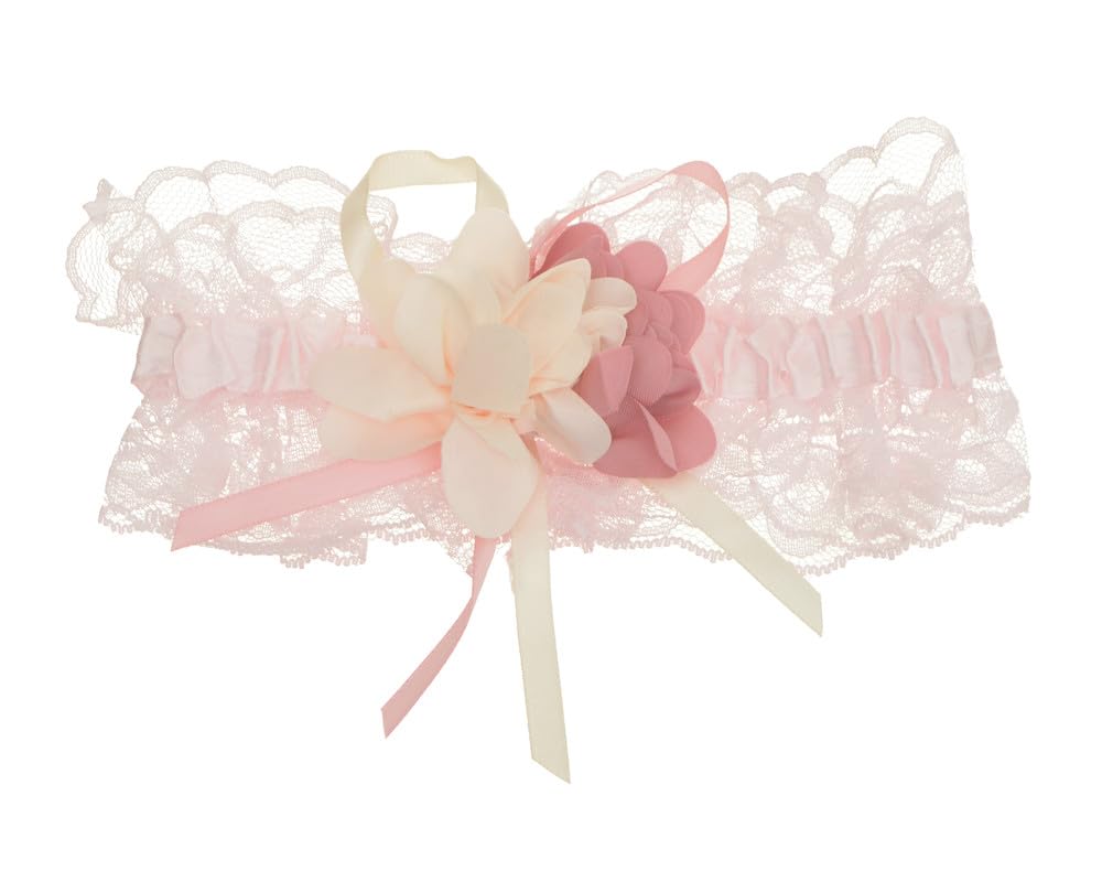 Rose Flower Lace Hair Band for Girls, Rose, DR-A-D-162