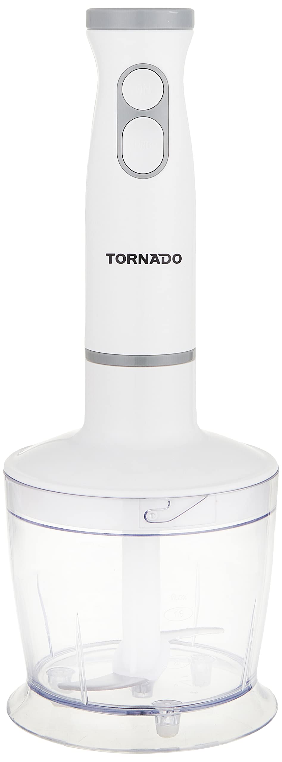 TORNADO Hand Blender 500 Watt, Stainless Steel Whisk, White HB-500T