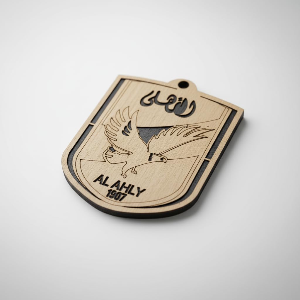 3D Laser Wood Car Diffuser - Hanging Air Freshener with Modern Phrases and Decorative Logos - Refillable Mirror Pendant with Your Favorite Fragrance - Car Interior Decoration (Add Fragrance Shape 8)