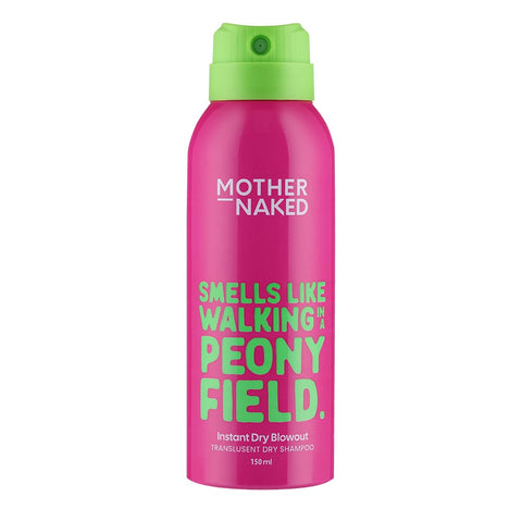 Mothernaked Dry Shampoo Spray | Smells Like Walking in a Peony Field | Floral Scent | Adds Volume & Texture | No White Residue | For All Hair Types
