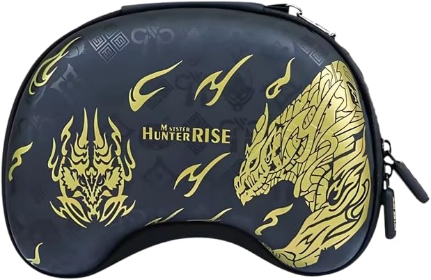 Energy Case Controller Storage Case Compatible with Monster Hunter Rise Without Handle | Shockproof Hard Case Compatible with PS5, PS4, Xbox (PS5 / PS4 / Xbox) One Size